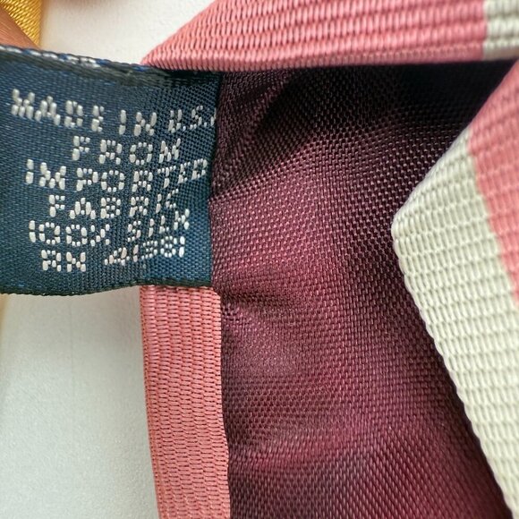 Lot Of 4 Vintage Polo Ralph Lauren Made in USA 100% Silk Neck Ties Men’s Tie - Picture 6 of 9